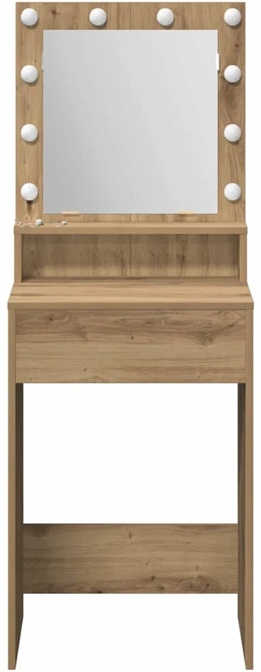 Makiažo stalas Amatininkų ąžuolas 50 x 41 x 135 cm