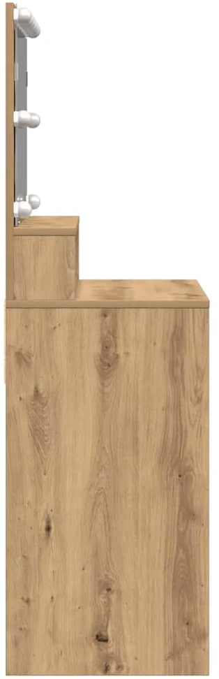 Makiažo stalas Amatininkų ąžuolas 80 x 41 x 134,5 cm