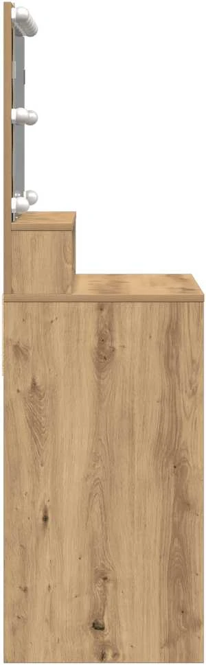 Makiažo stalas Amatininkų ąžuolas 80 x 41 x 134,5 cm