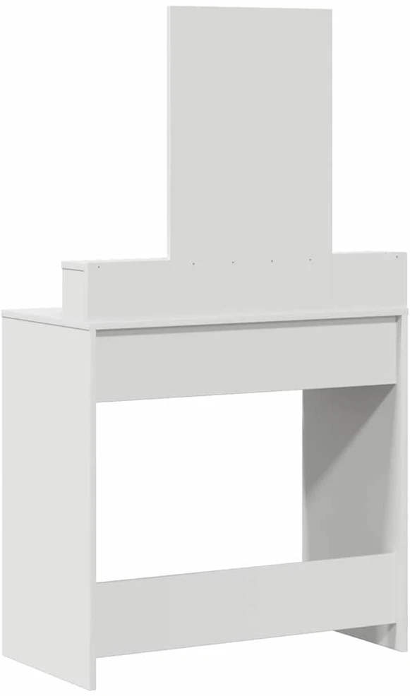 Makiažo stalas Balta 79 x 41 x 140 cm Apdirbta mediena