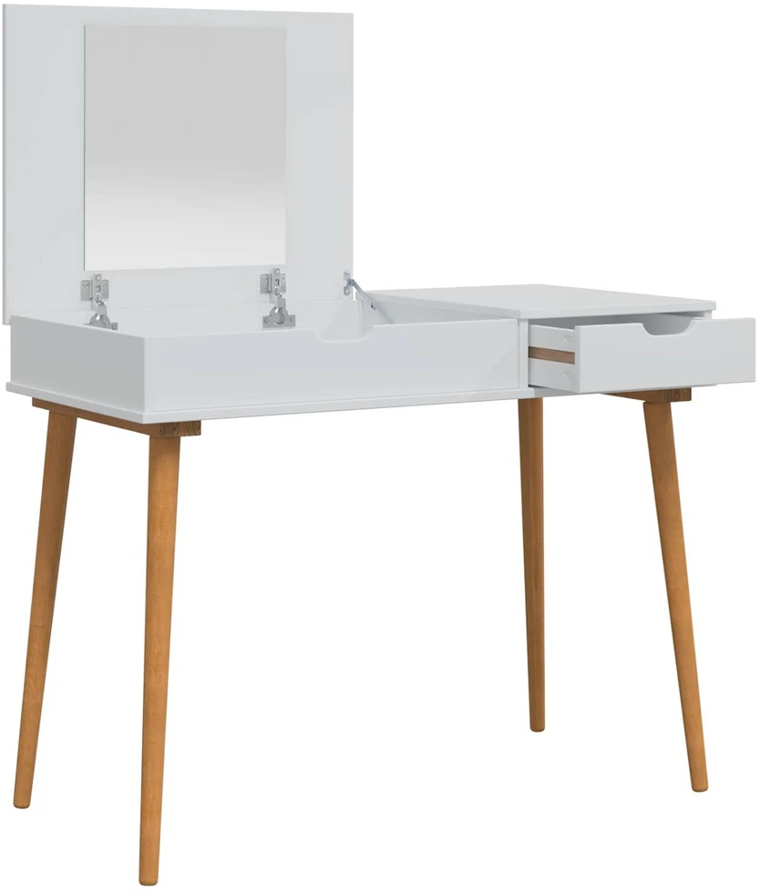 Makiažo stalas FAUSKE Balta 100 x 50 x 78 cm