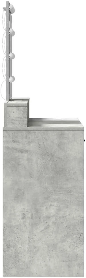 Makiažo stalas Pilka 100 x 41 x 140 cm Apdirbta mediena