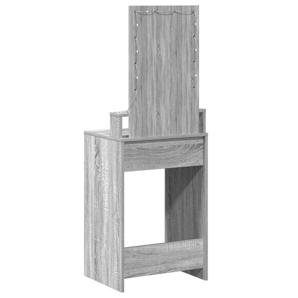Makiažo stalas Pilka 50 x 41 x 140 cm Apdirbta mediena