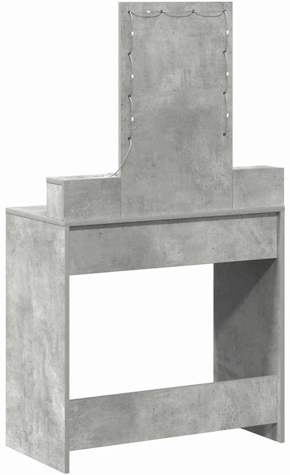 Makiažo stalas Pilka 79 x 41 x 140 cm Apdirbta mediena