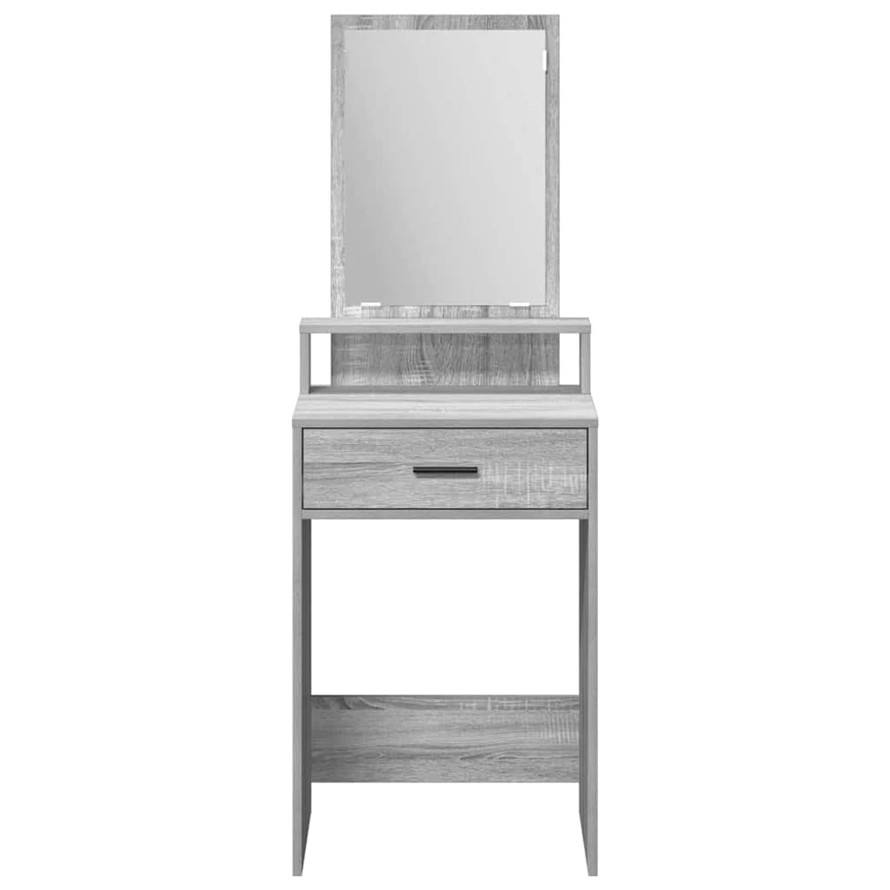 Makiažo stalas Pilkas Sonoma 50 x 41 x 140 cm Apdirbta mediena