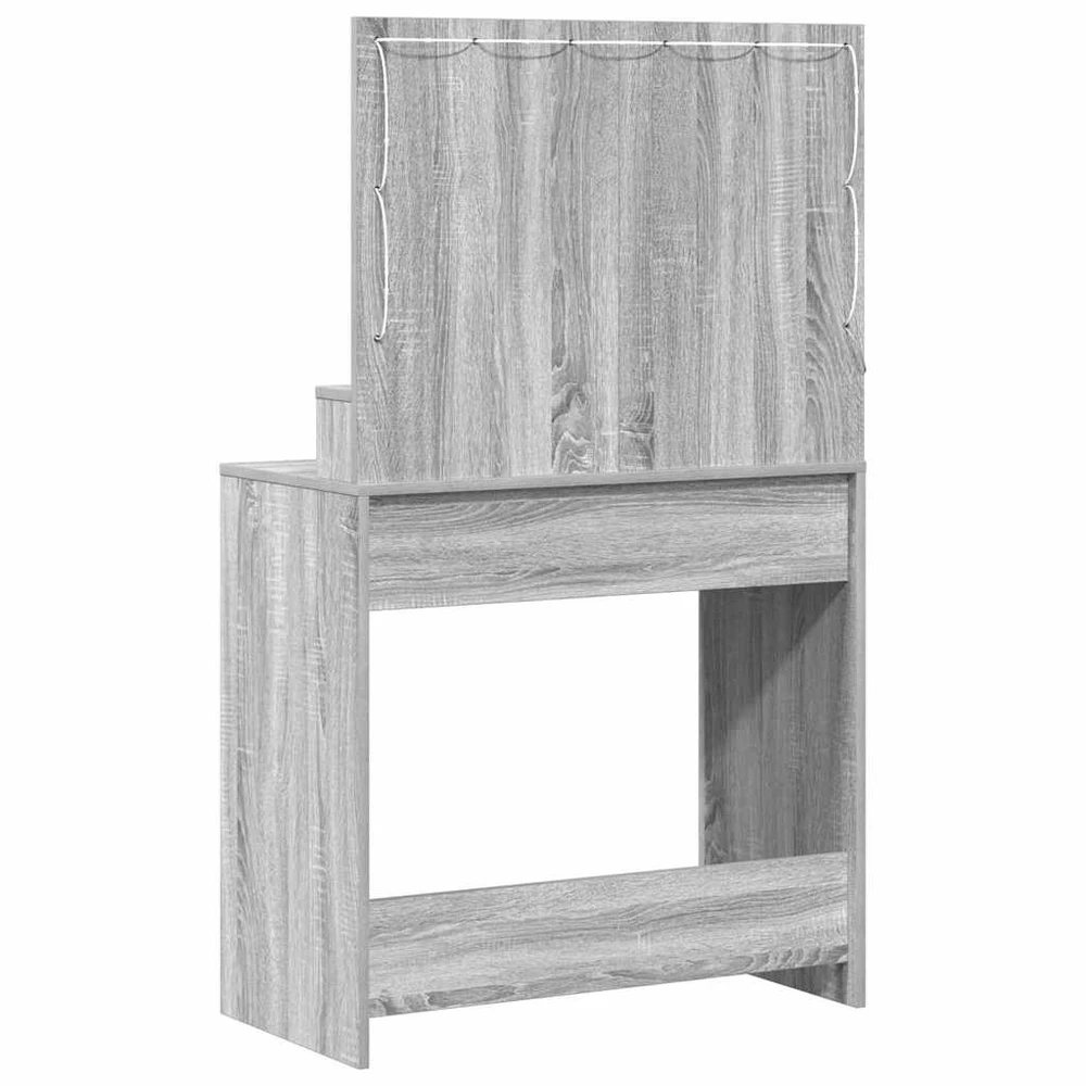 Makiažo stalas Pilkas Sonoma 78,5 x 41 x 135 cm