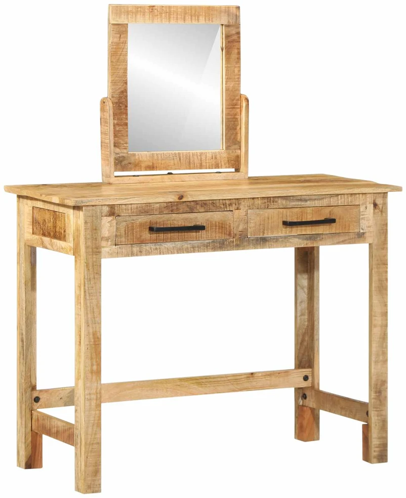 Makiažo stalas Ruda 100 x 40 x 120 cm Kietas mango medis