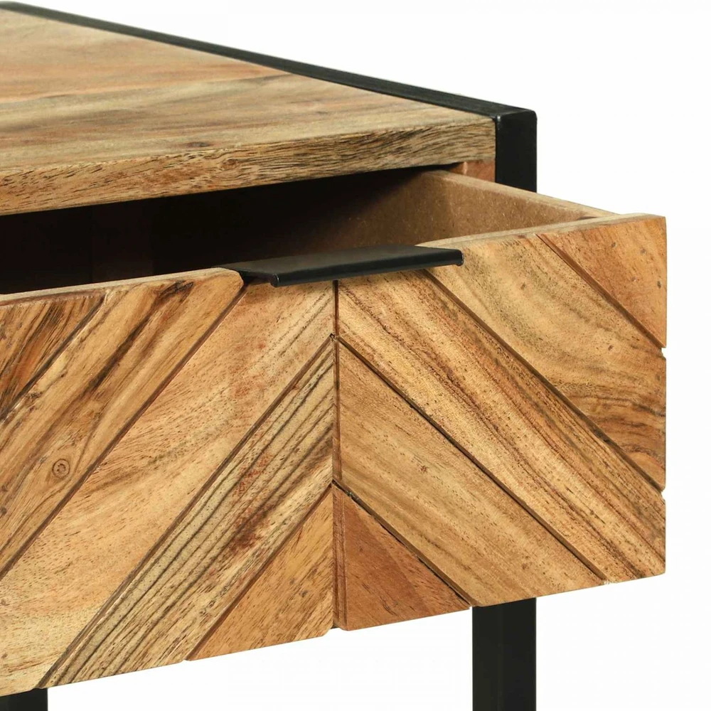 Makiažo stalas Ruda 100 x 40 x 120 cm Kietos akacijos mediena