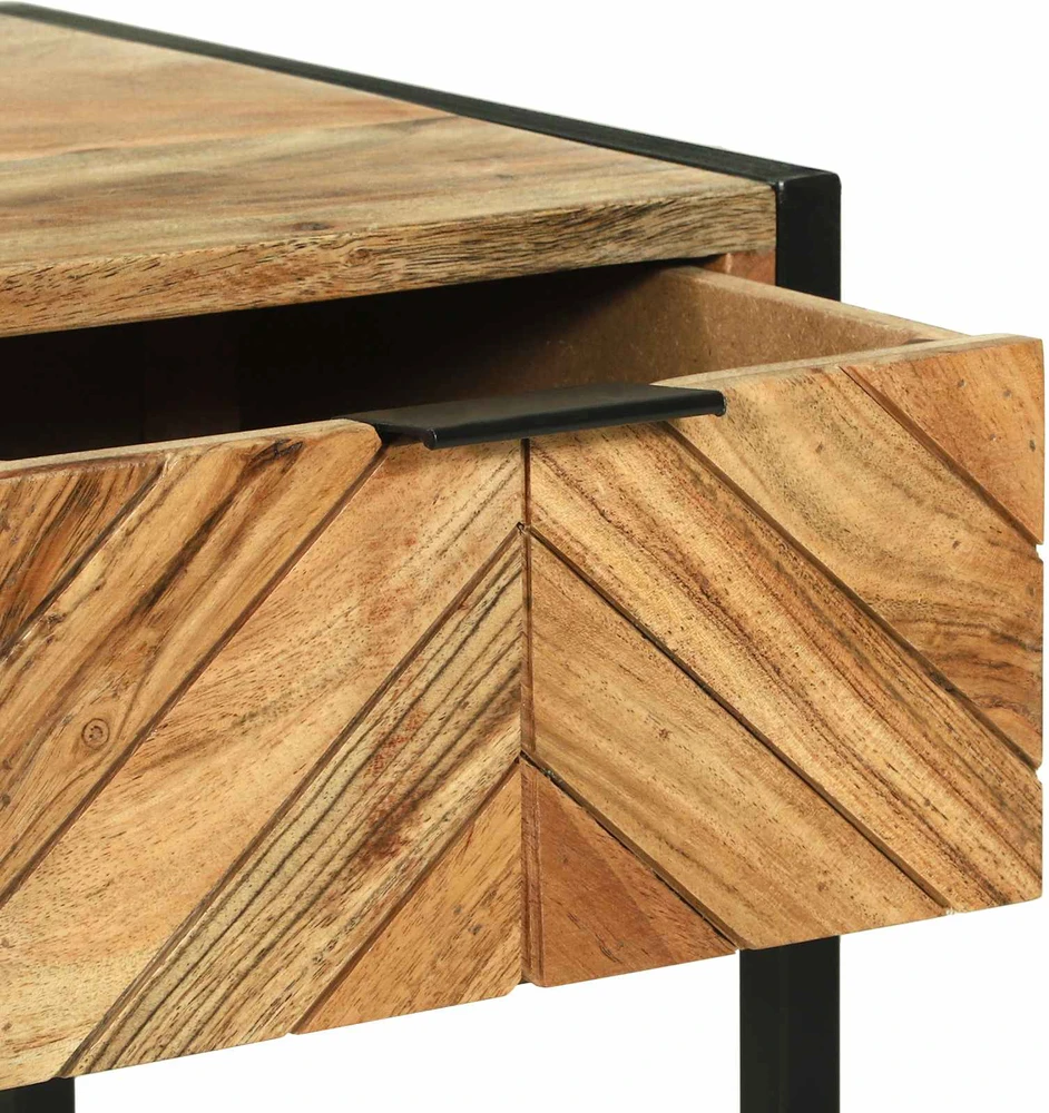 Makiažo stalas Ruda 100 x 40 x 120 cm Kietos akacijos mediena