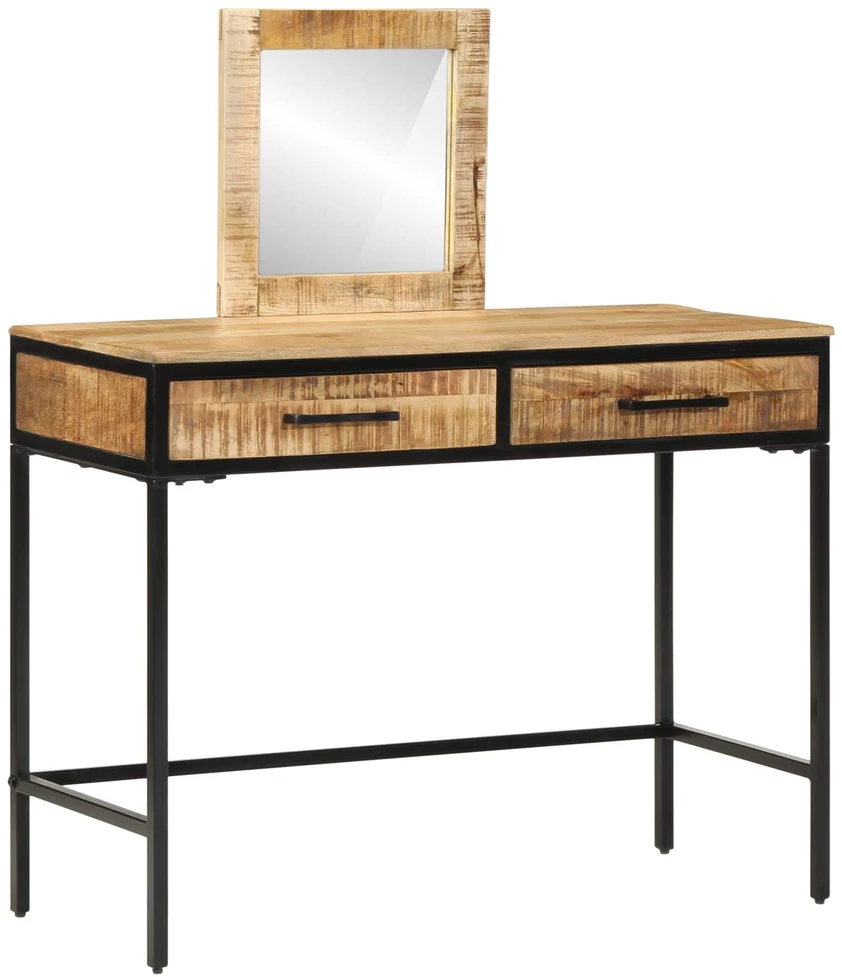 Makiažo stalas Ruda 100 x 40 x 120 cm Mango medienos masyvas