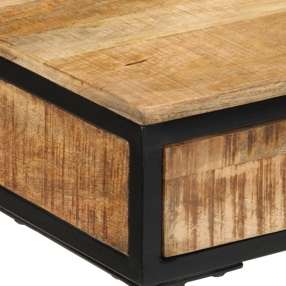 Makiažo stalas Ruda 100 x 40 x 120 cm Mango medienos masyvas