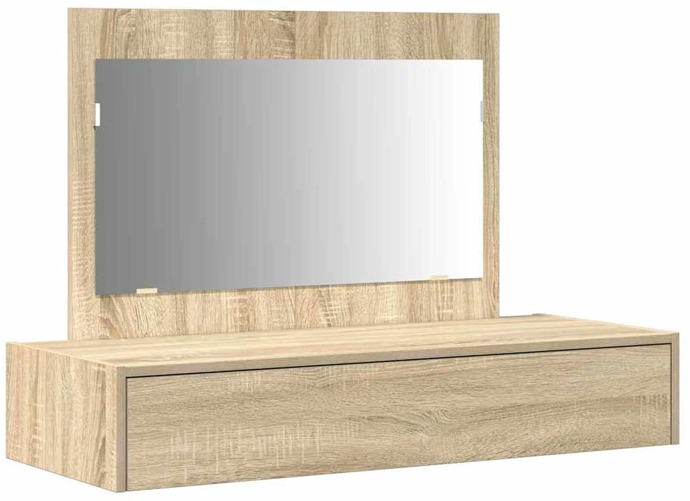 Makiažo stalas Ruda 100 x 40 x 70 cm Apdirbta mediena
