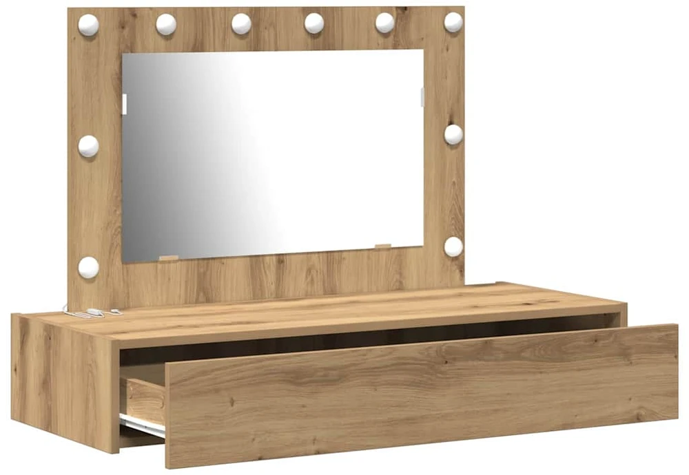 Makiažo stalas Ruda 100 x 40 x 70 cm Apdirbta mediena