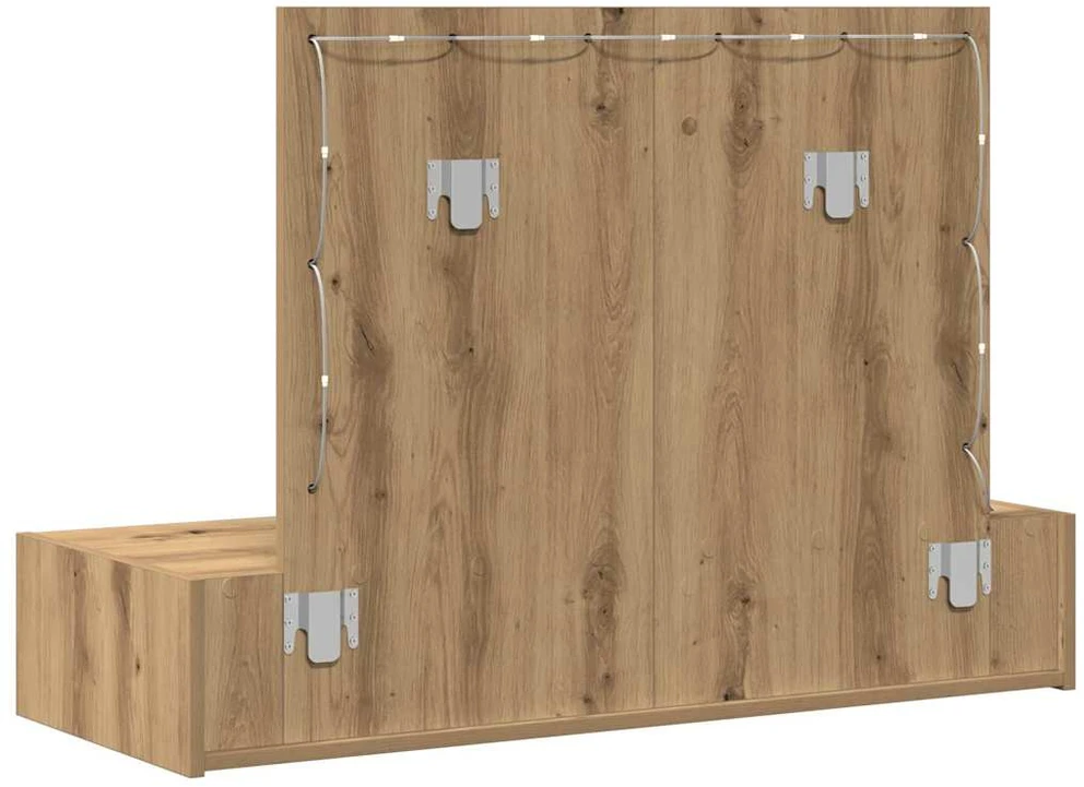 Makiažo stalas Ruda 100 x 40 x 70 cm Apdirbta mediena