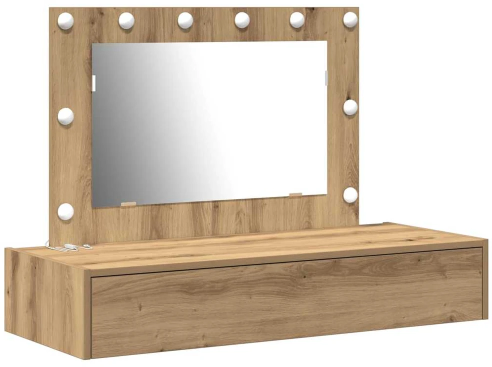 Makiažo stalas Ruda 100 x 40 x 70 cm Apdirbta mediena