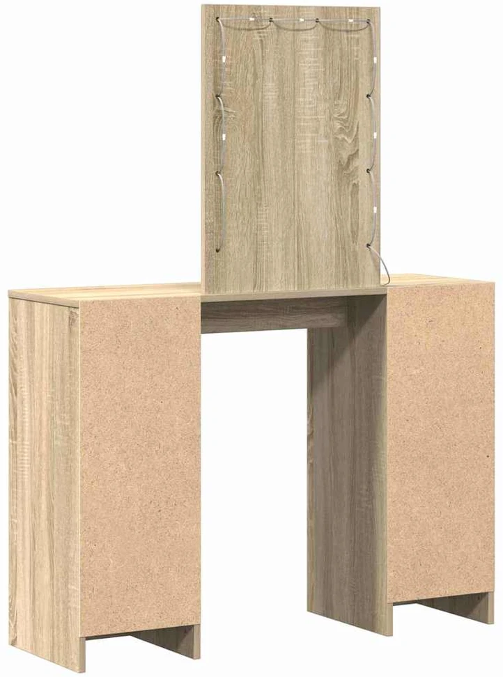 Makiažo stalas Ruda 102 x 33 x 135 cm Apdirbta mediena