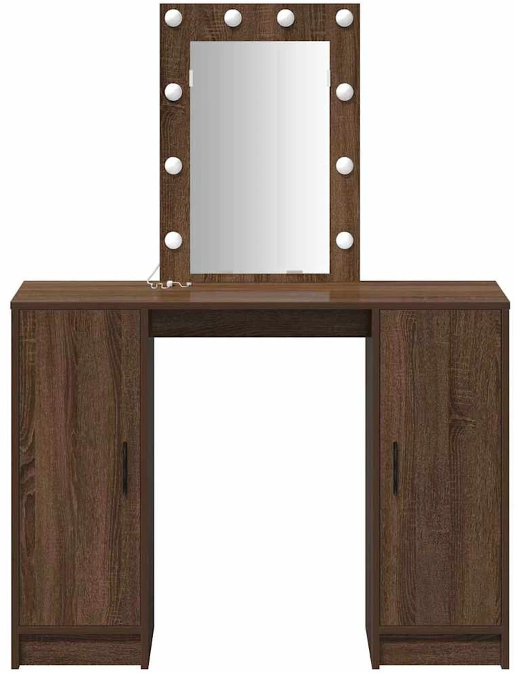 Makiažo stalas Ruda 102 x 33 x 135 cm Apdirbta mediena