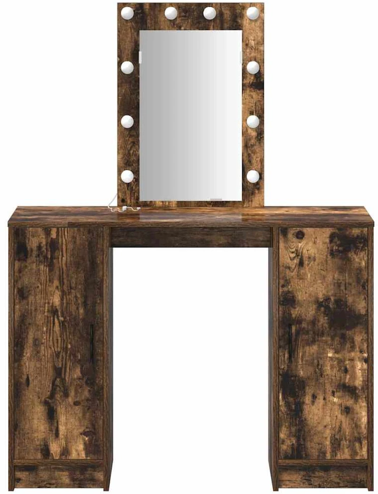 Makiažo stalas Ruda 102 x 33 x 135 cm Apdirbta mediena