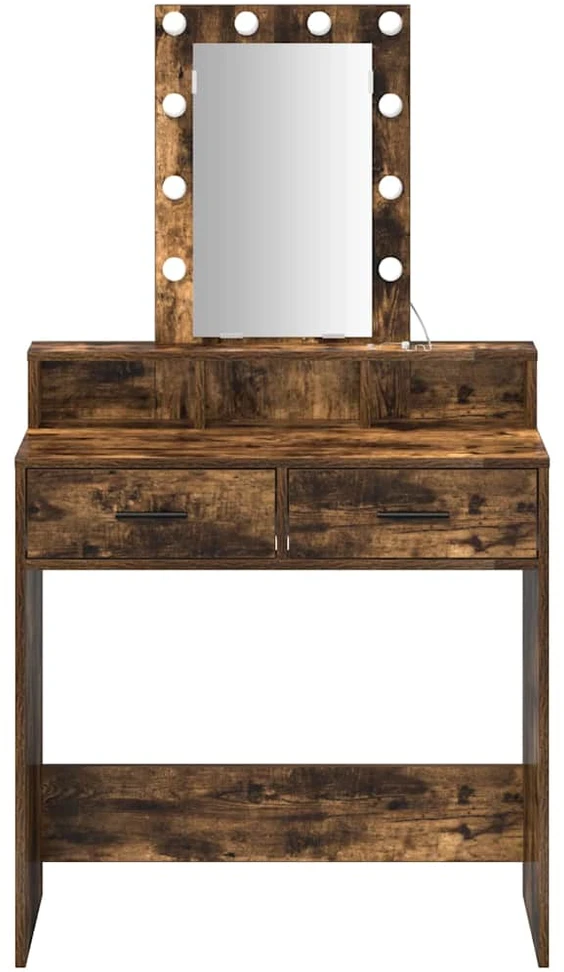Makiažo stalas Ruda 79 x 41 x 140 cm Apdirbta mediena
