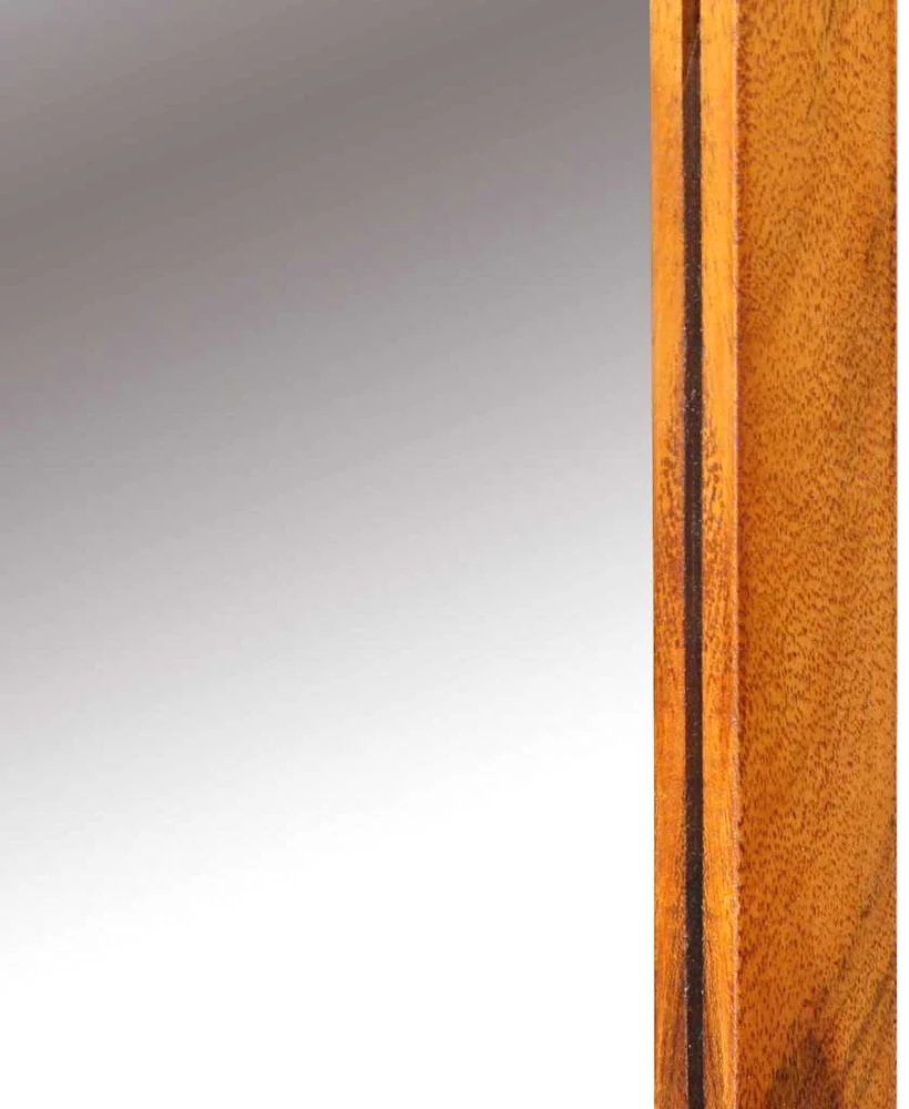 Makiažo stalas Ruda 90 x 45 x 75 cm Kietos akacijos mediena