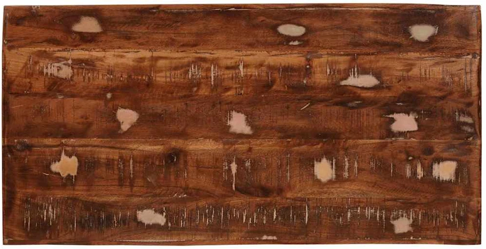 Makiažo stalas Ruda 90 x 76 x 45 cm Kietas atkurtas medis