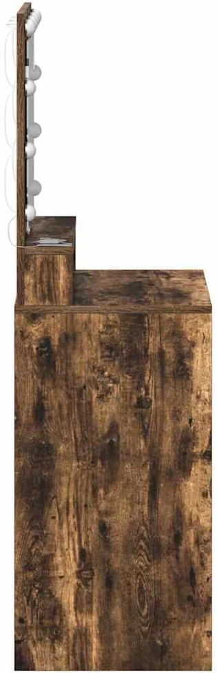 Makiažo stalas Rūkyta ąžuolas 50 x 41 x 135 cm Apdirbta mediena