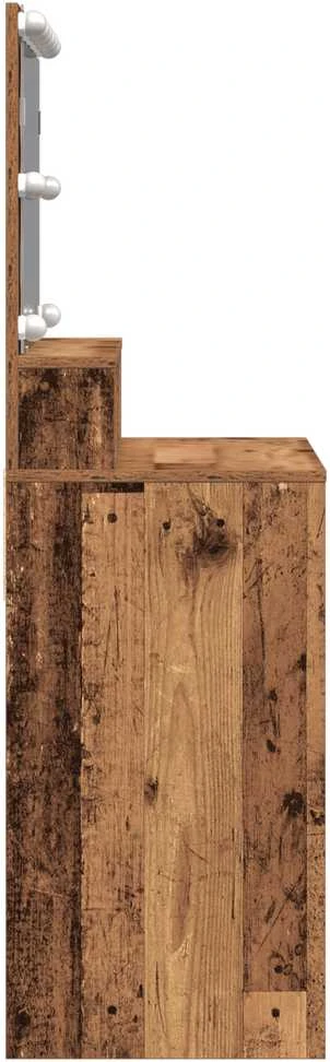 Makiažo stalas Senas medis 80 x 41 x 134,5 cm Apdirbta mediena
