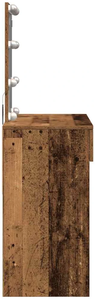 Makiažo stalas Senas medis 100 x 40 x 130 cm Apdirbta mediena