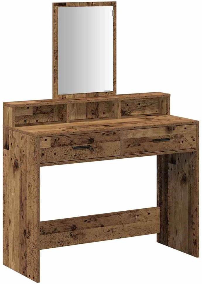 Makiažo stalas Senas medis 100 x 41 x 140 cm Apdirbta mediena