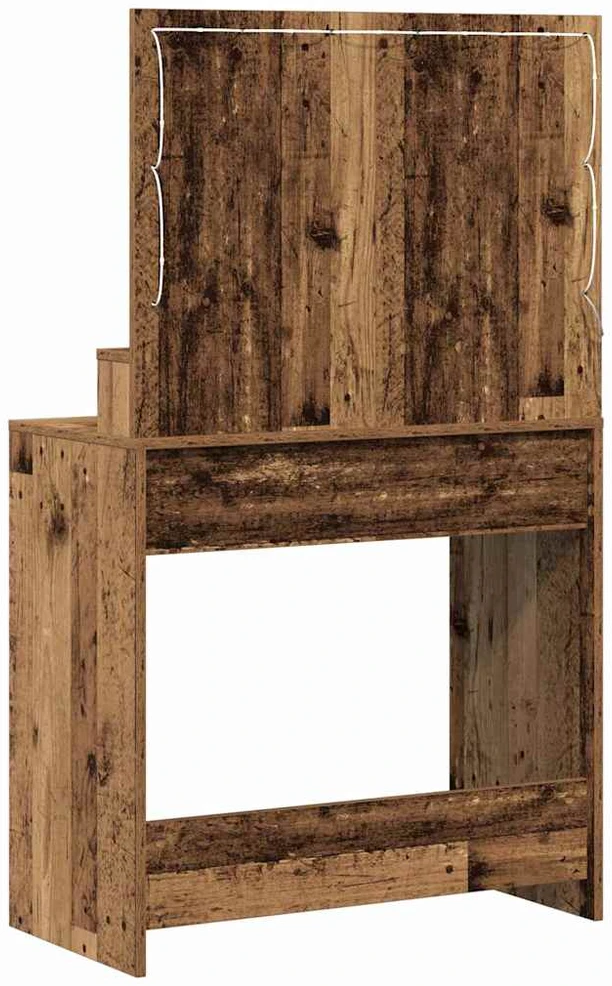 Makiažo stalas Senas medis 75,5 x 41 x 135 cm Apdirbta mediena