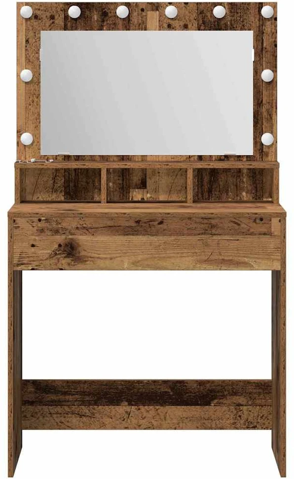 Makiažo stalas Senas medis 75,5 x 41 x 135 cm Apdirbta mediena