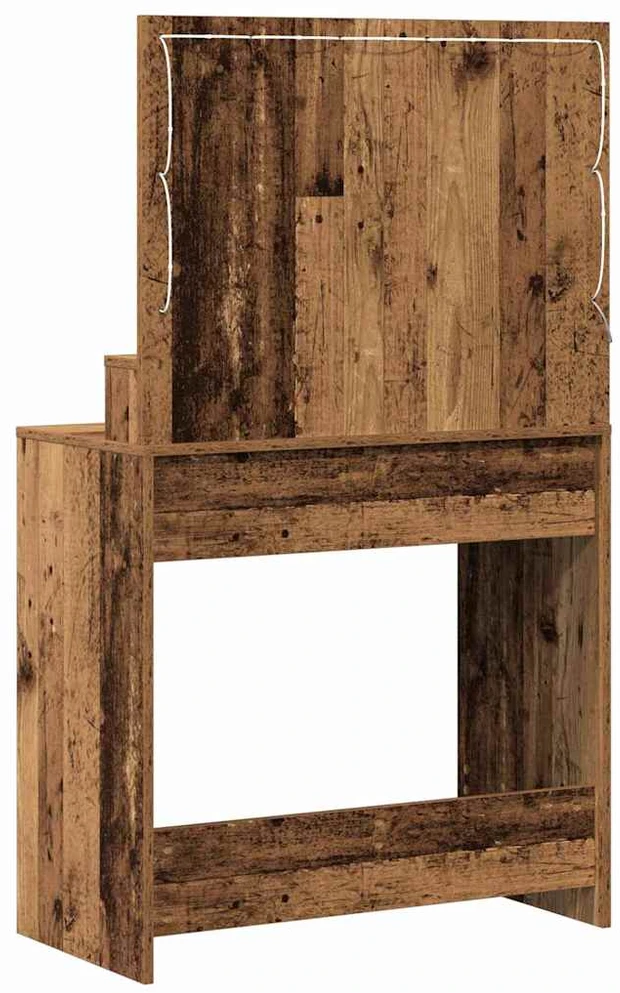 Makiažo stalas Senas medis 79 x 41 x 135 cm Apdirbta mediena