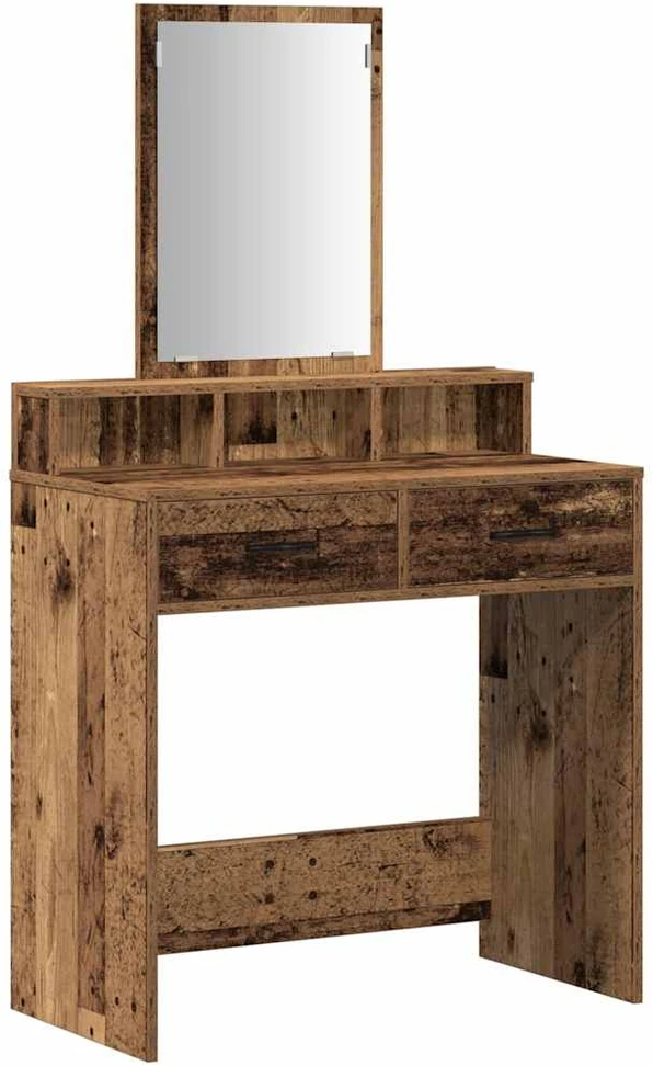 Makiažo stalas Senas medis 79 x 41 x 140 cm Apdirbta mediena