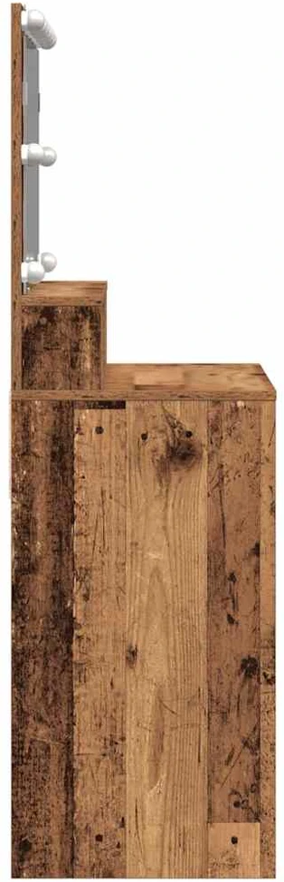 Makiažo stalas Senas medis 80 x 41 x 134,5 cm Apdirbta mediena