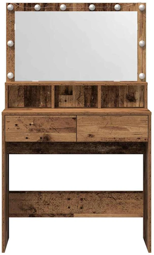 Makiažo stalas Senas medis 80 x 41 x 134,5 cm Apdirbta mediena