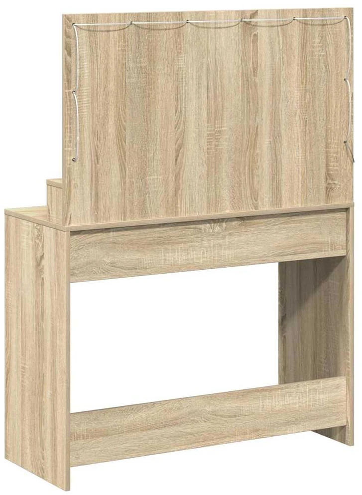 Makiažo stalas Sonoma ąžuolas 100 x 41 x 135 cm