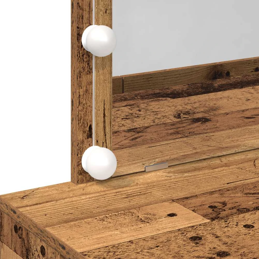 Makiažo stalas Senas medis 100 x 40 x 120 cm Apdirbta mediena