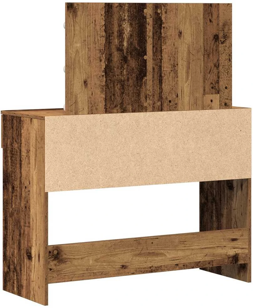 Makiažo stalas Senas medis 100 x 40 x 120 cm Apdirbta mediena