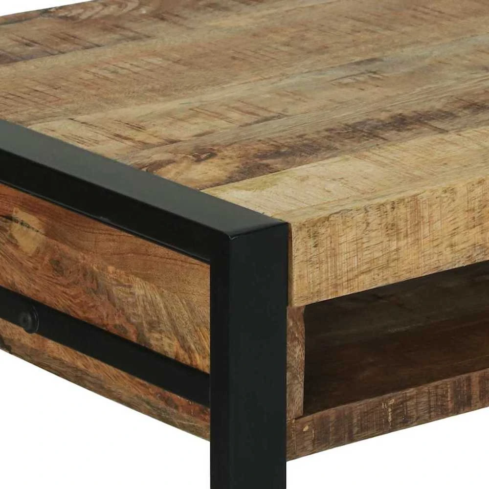 Makiažo stalas Ruda 100 x 50 x 75 cm Mango medienos masyvas