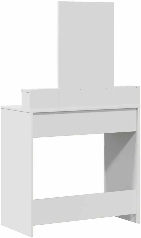 Makiažo stalas Balta 79 x 41 x 140 cm Apdirbta mediena