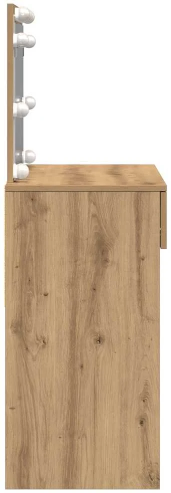 Makiažo stalas Amatininkų ąžuolas 100 x 40 x 120 cm