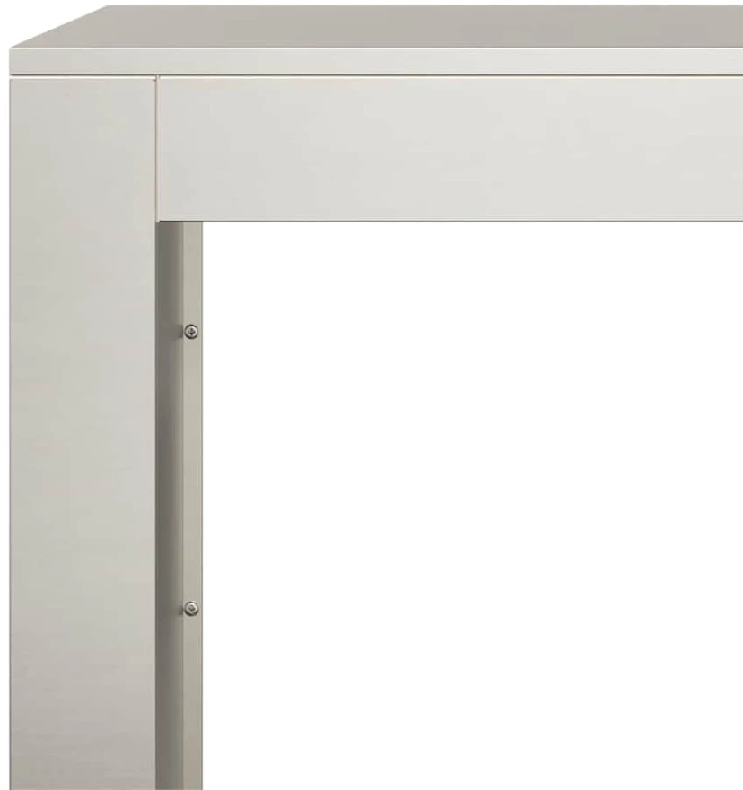 malkinė lentyna 100x40x80 cm oro sąlygoms atsparus plienas