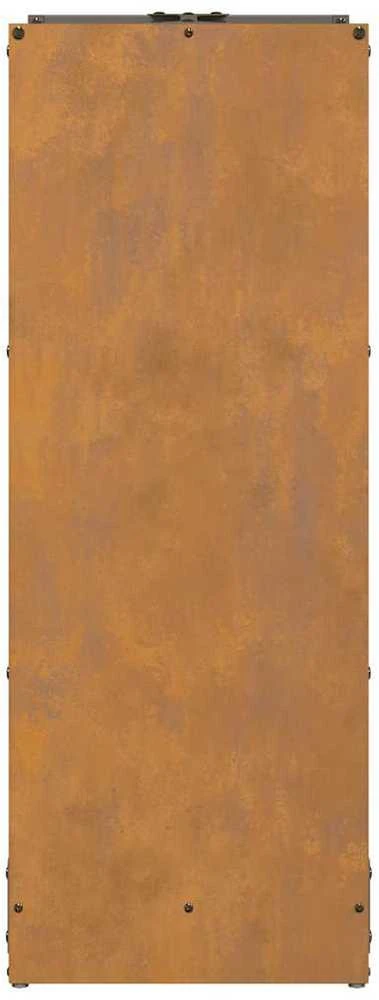 malkinė lentyna 40x30x80 cm oro sąlygoms atsparus plienas