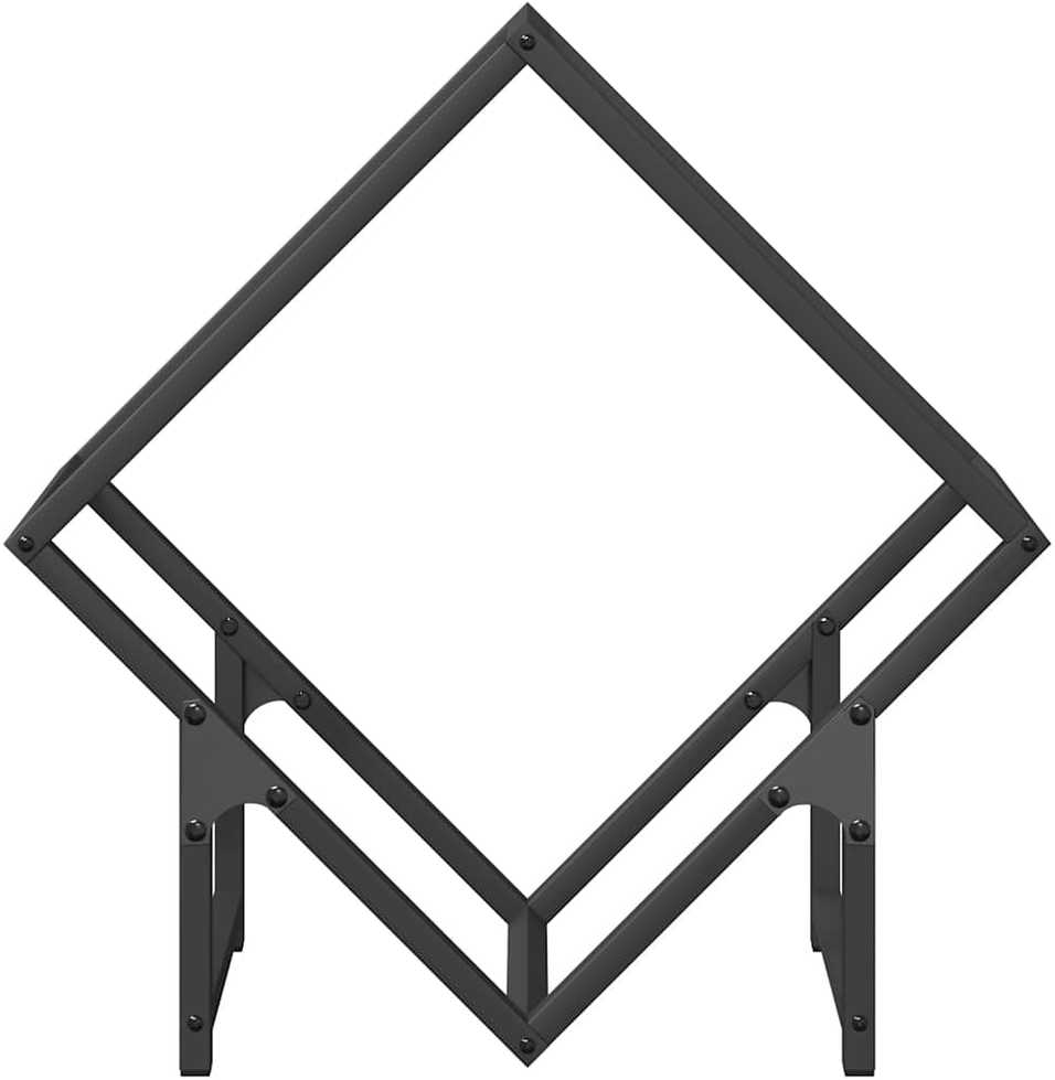 Malkinė lentyna, juodos, 50x25x50 cm, šaltai valcuotas plienas