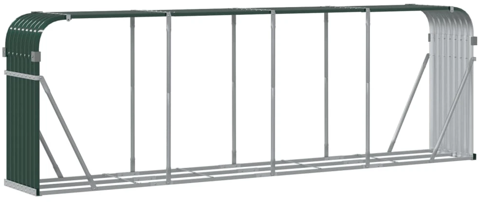 Malkų stovas, žalias, 300x45x100cm, galvanizuotas plienas