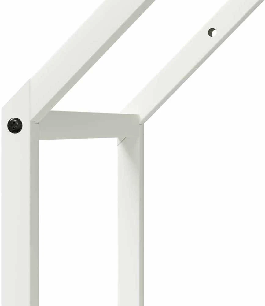 Malkų lentyna, baltas, 40x25x60 cm, šaltai valcuotas plienas
