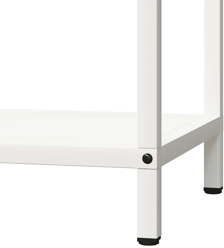 Malkų lentyna, baltas, 40x25x90 cm, šaltai valcuotas plienas