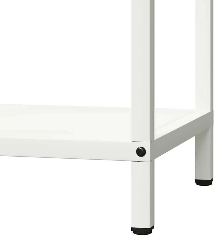 Malkų lentyna, baltas, 40x25x90 cm, šaltai valcuotas plienas
