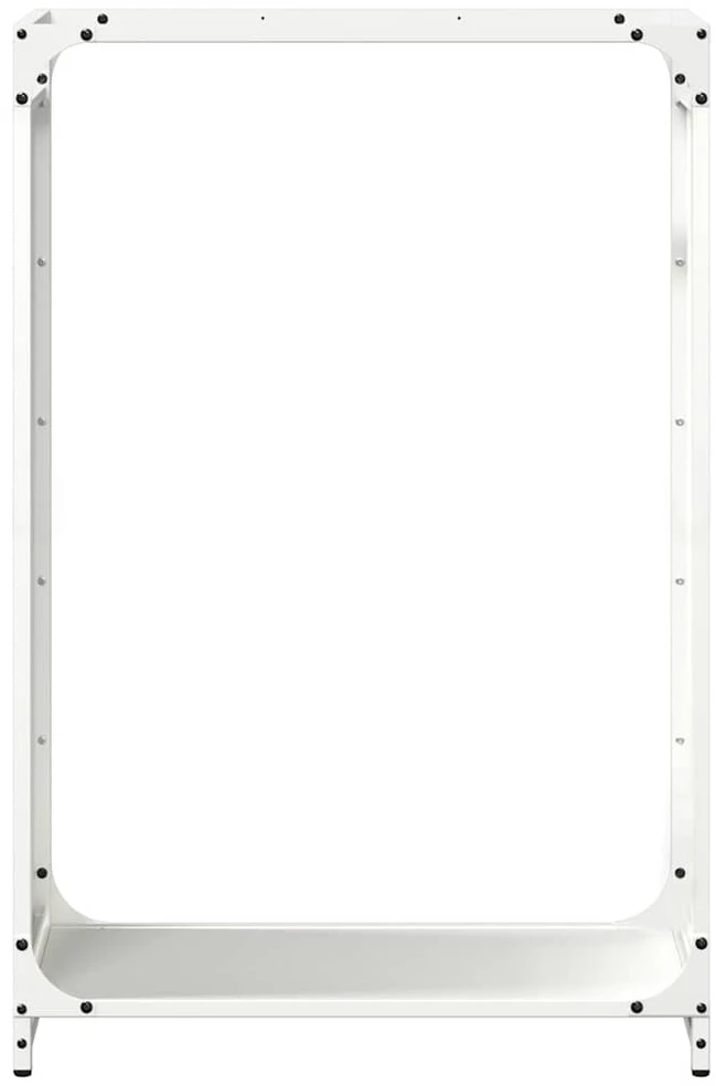 Malkų lentyna, baltos spalvos, 60x28x90 cm, šaltai valcuotas plienas
