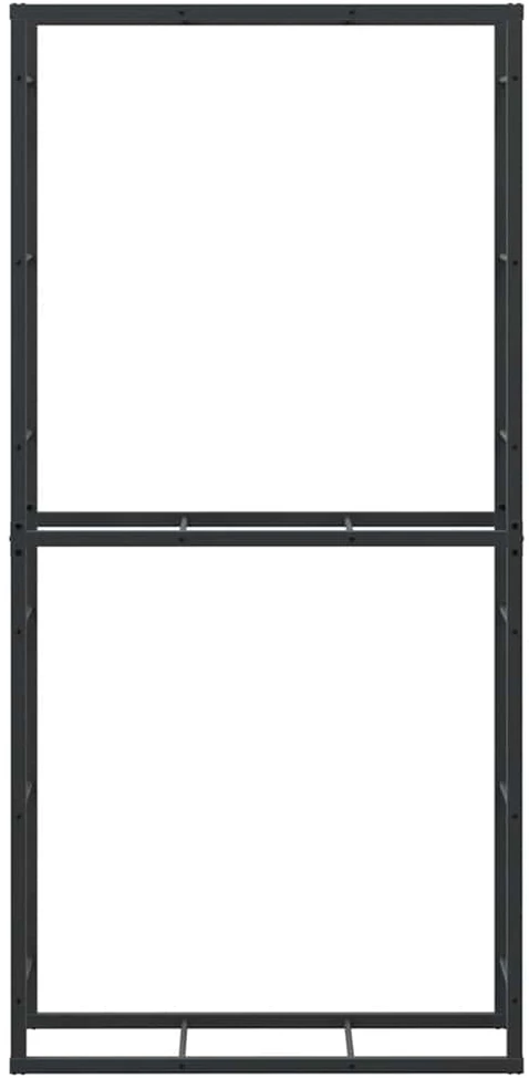 Malkų lentyna Juoda 100x30x209 cm Plienas